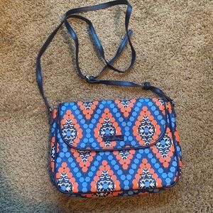 Colorful Vera Bradley cross body purse